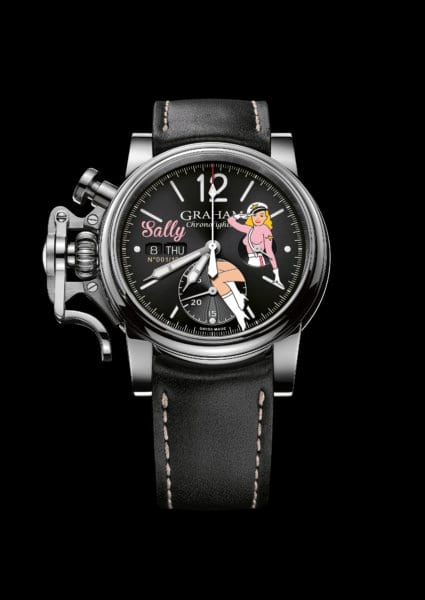 Graham Chronofighter Vintage Nose Art