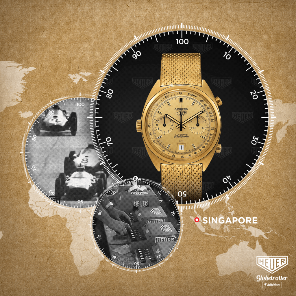 TAG Heuer’s “Heuer Globetrotter” exhibition travels to Singapore this September TAG Heuer’s “Heuer Globetrotter” exhibition travels to Singapore this September