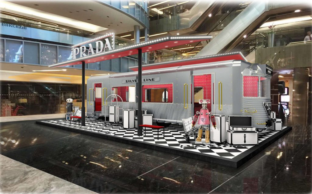 Prada Silver Line Chugs its Way into Paragon Prada Silver Line Chugs its Way into Paragon