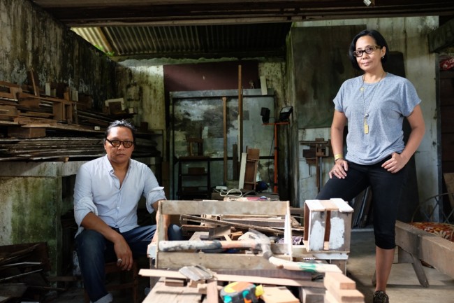 Brisbane-based Filipino artists Alfredo and Isabel Aquilizan's work is one of the highlights of this year's fair. Photo courtesy of Art Fair Philippines.