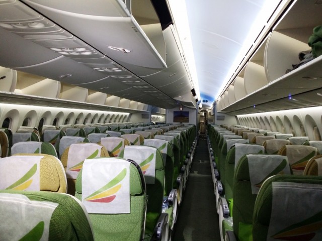Dreamliner 787 features more seats for the Economy Class, catering to mroe FIlipinos patronizing the airline. <Image 4. Choose from more than 80 channels to keep you entertained during your flight. Photo by Romsanne Ortiguero, InterAksyon.com.