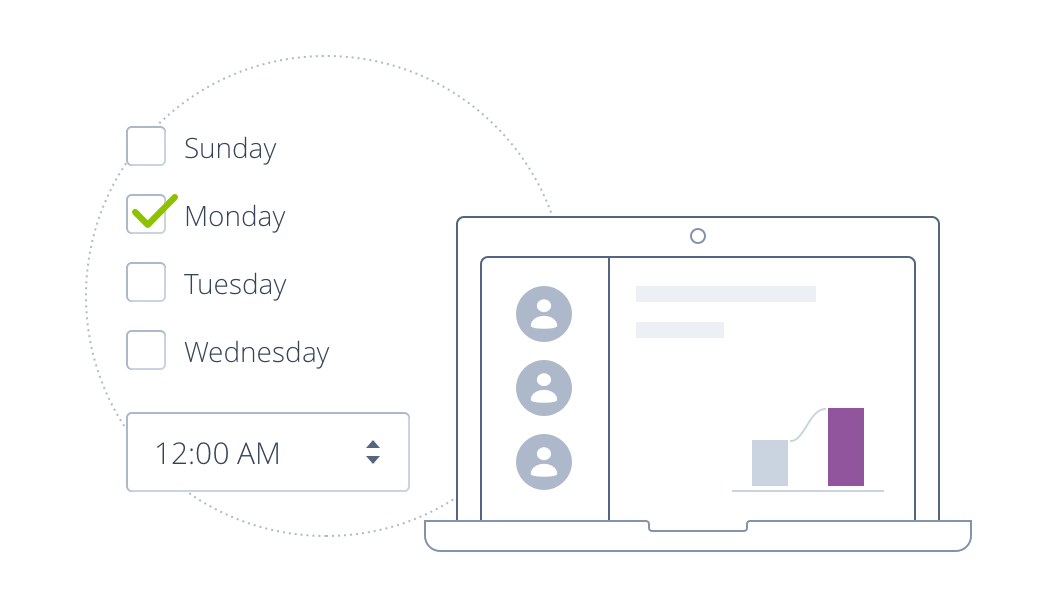Weekly Reports - Delivered directly to your inbox