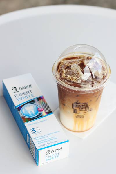 Caramel Macchiato ร้าน HYDE Cafe Siam Square One
