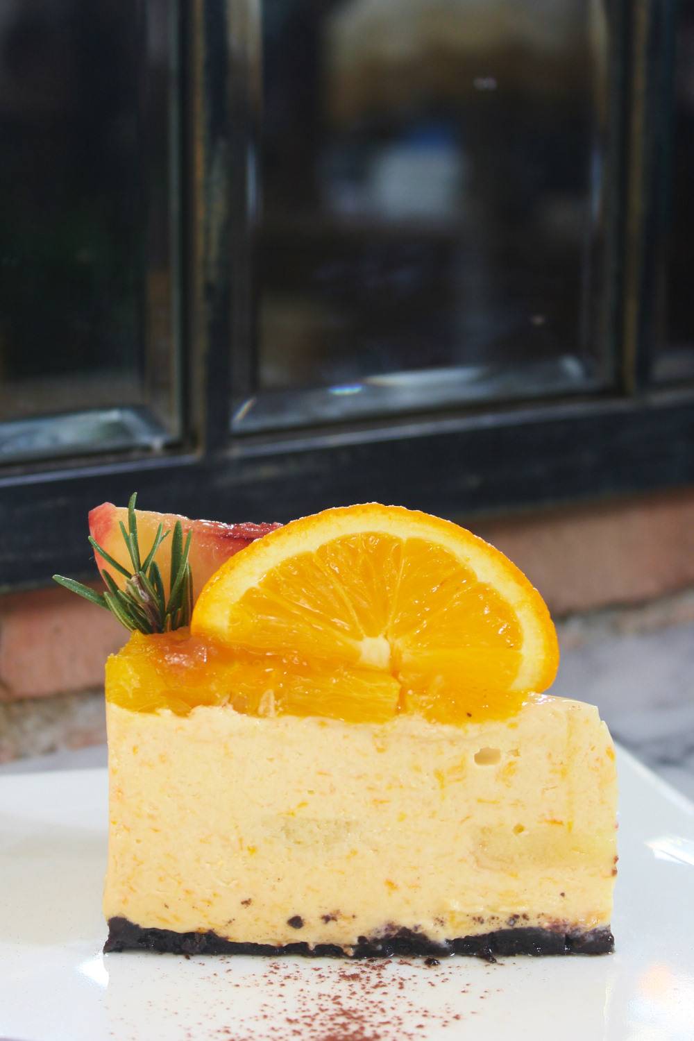 Orange & Peach Mousse ร้าน Puritan