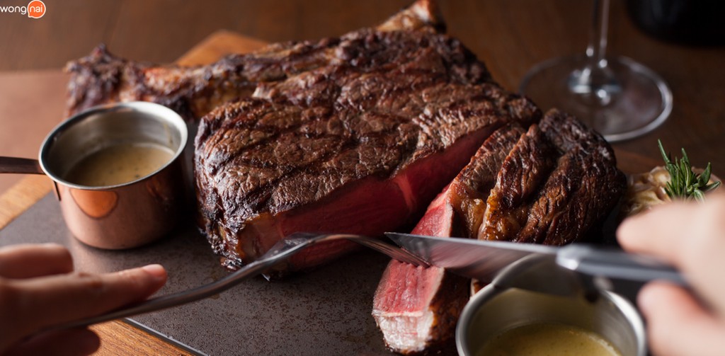 Rib eye bone