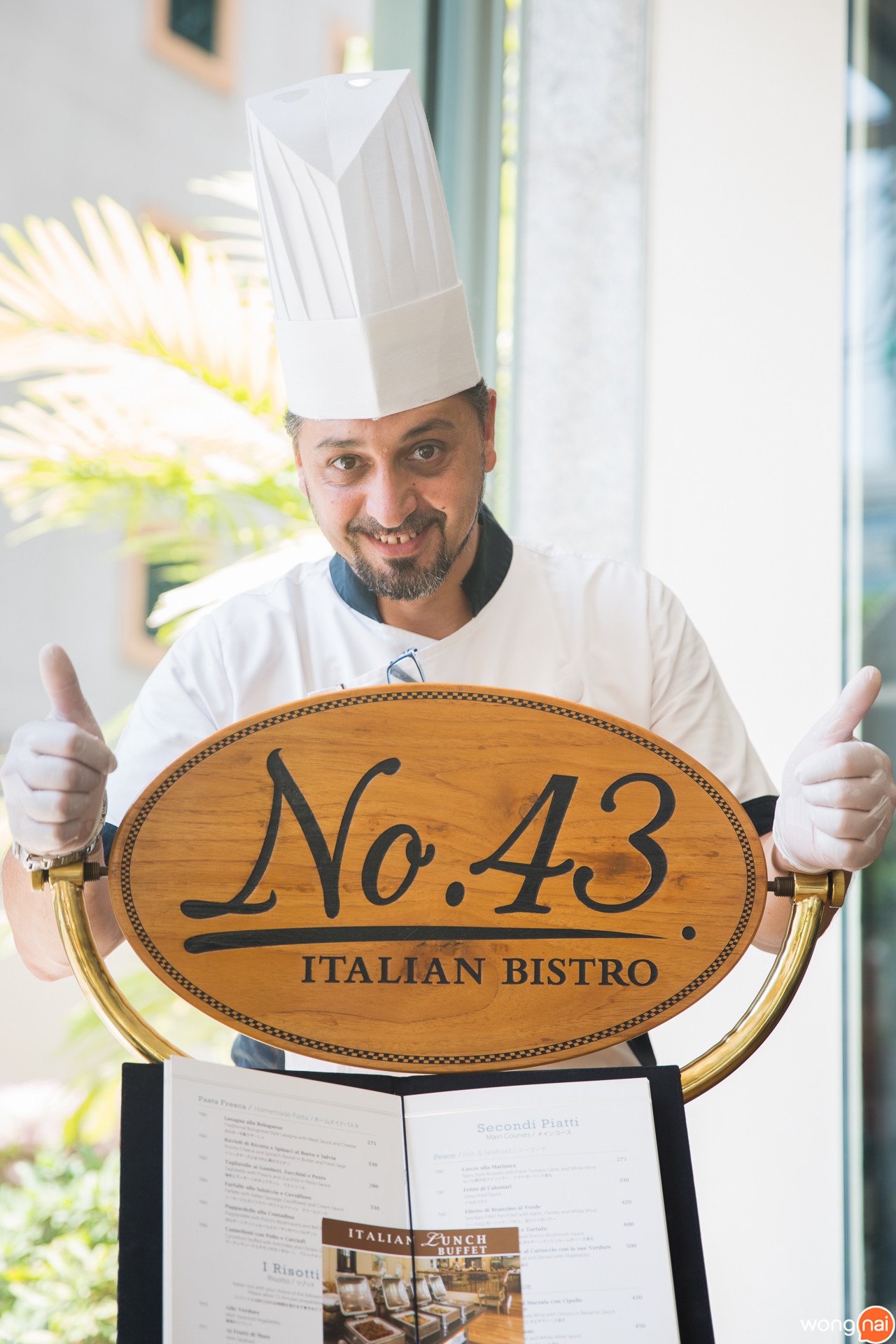 เชฟร้าน No.43 Italian Bistro