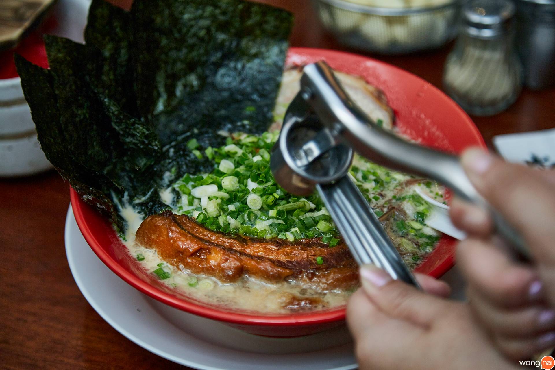 เมนู Sankoichi Ramen ร้าน Bankara Ramen