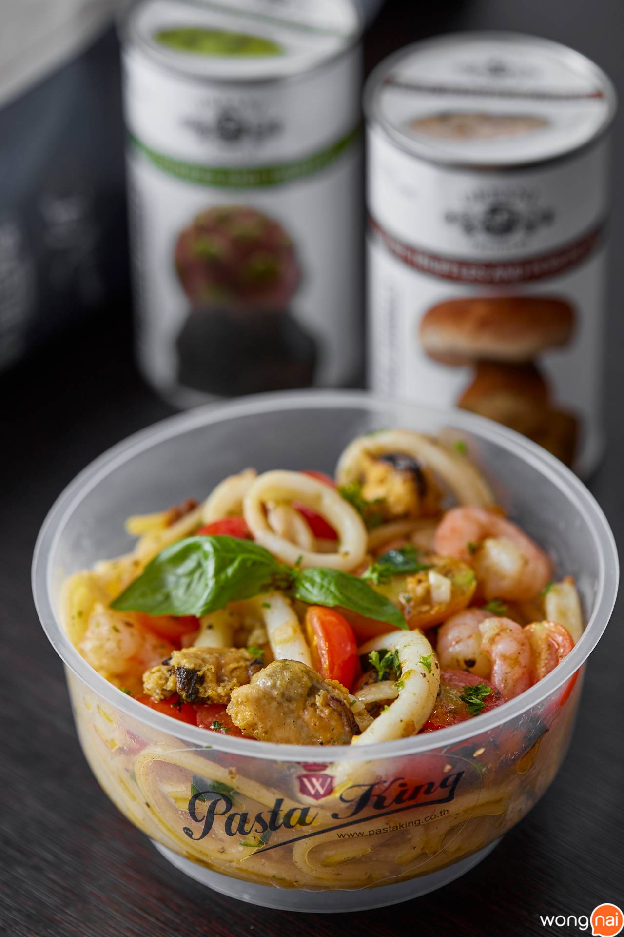 เมนู Pasta seafood ของร้าน Pizza King สาขา Silom Soi Convent
