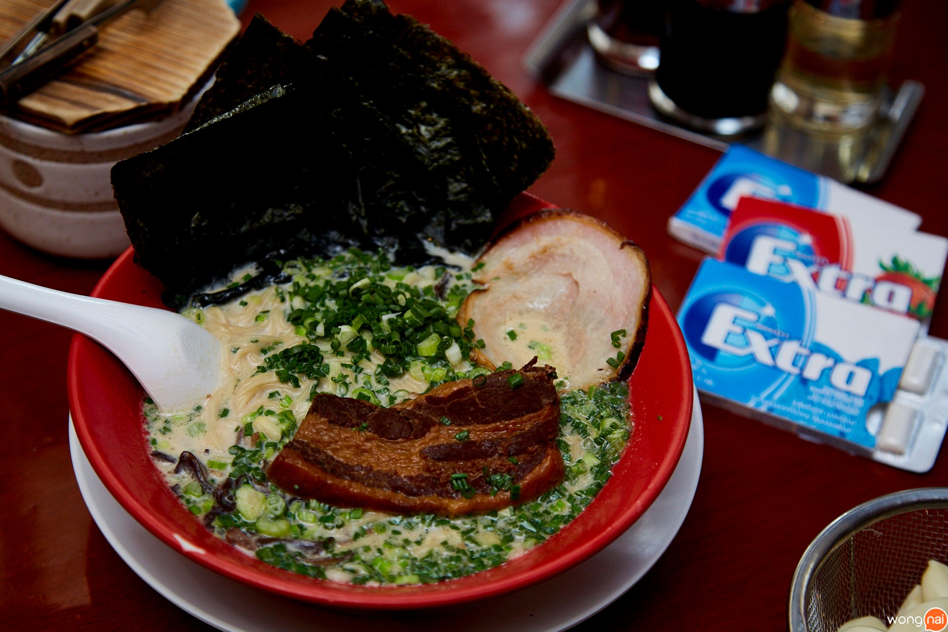 เมนู Sankoichi Ramen ร้าน Bankara Ramen
