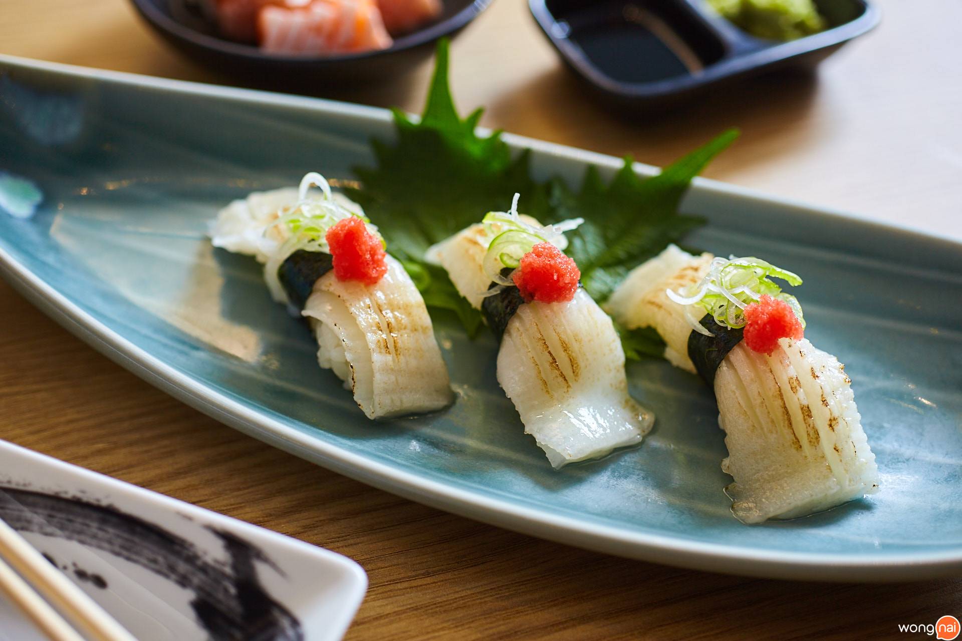 ข้าวปั้นหน้าเอนกาวะ “Oishi Eaterium”