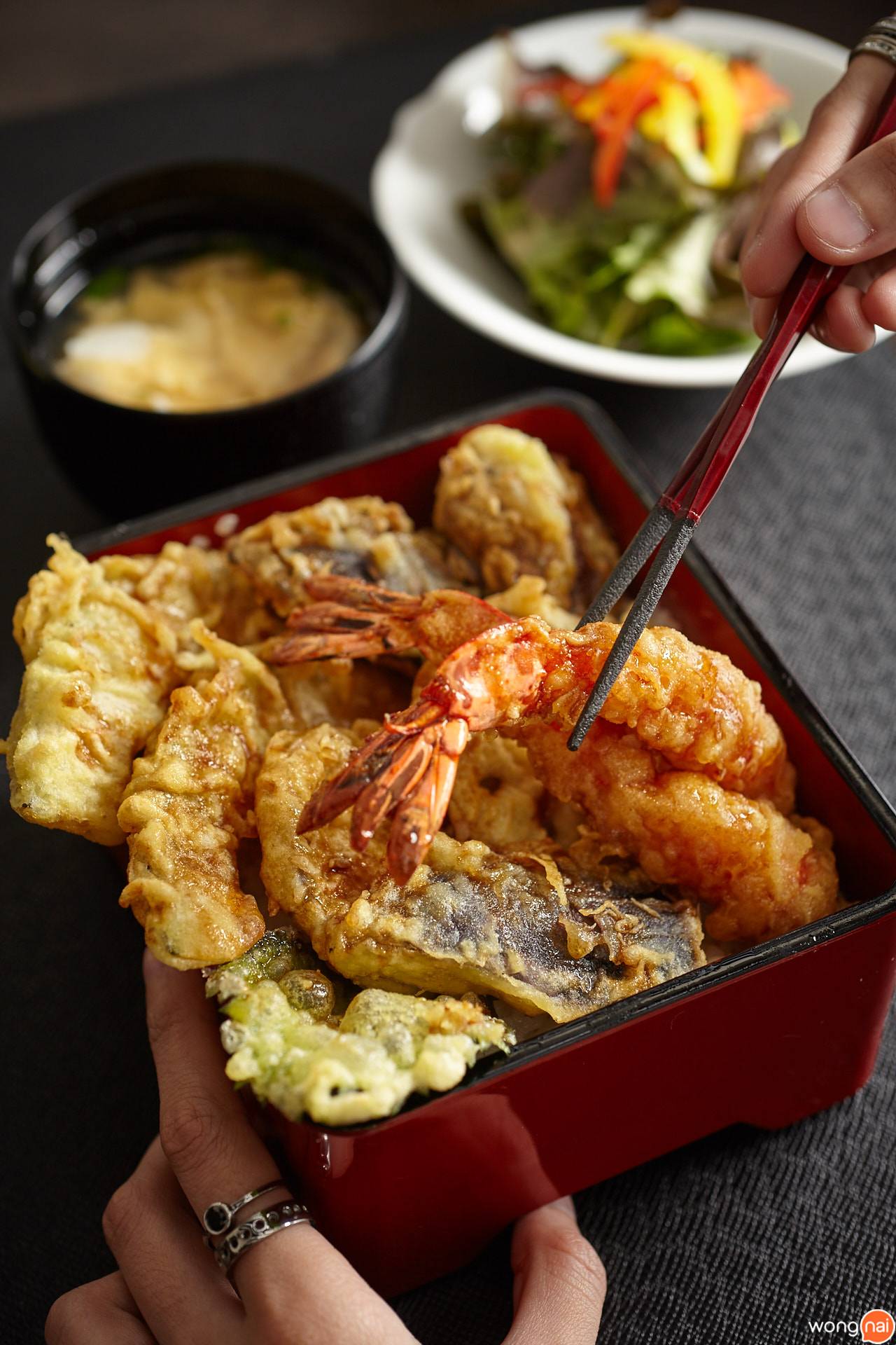 “Tempura with Rice” ร้าน Yasuda