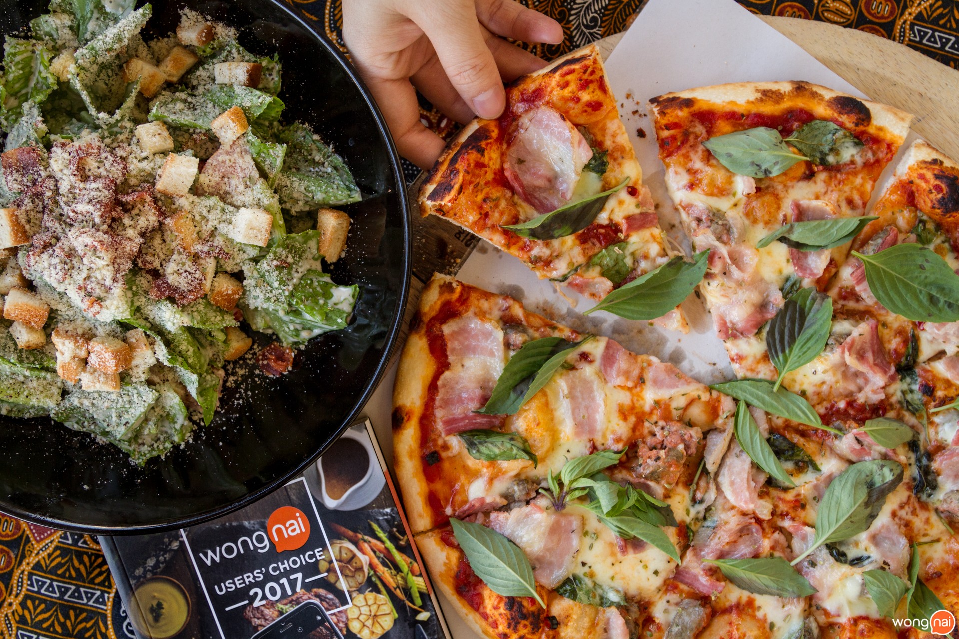 ดูดวง แก้กรรม Wongnai Users' Choice 2017 ร้าน Street Pizza & The Wine House