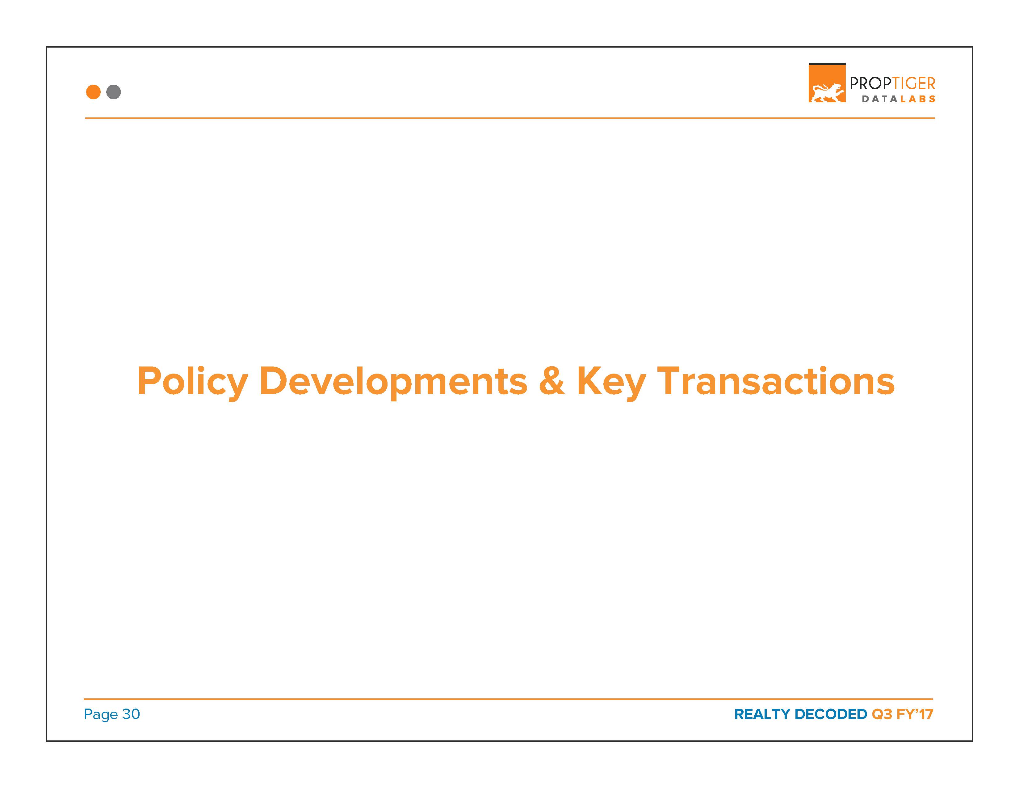 Realty Decoded: Q3 FY’17 Page 31