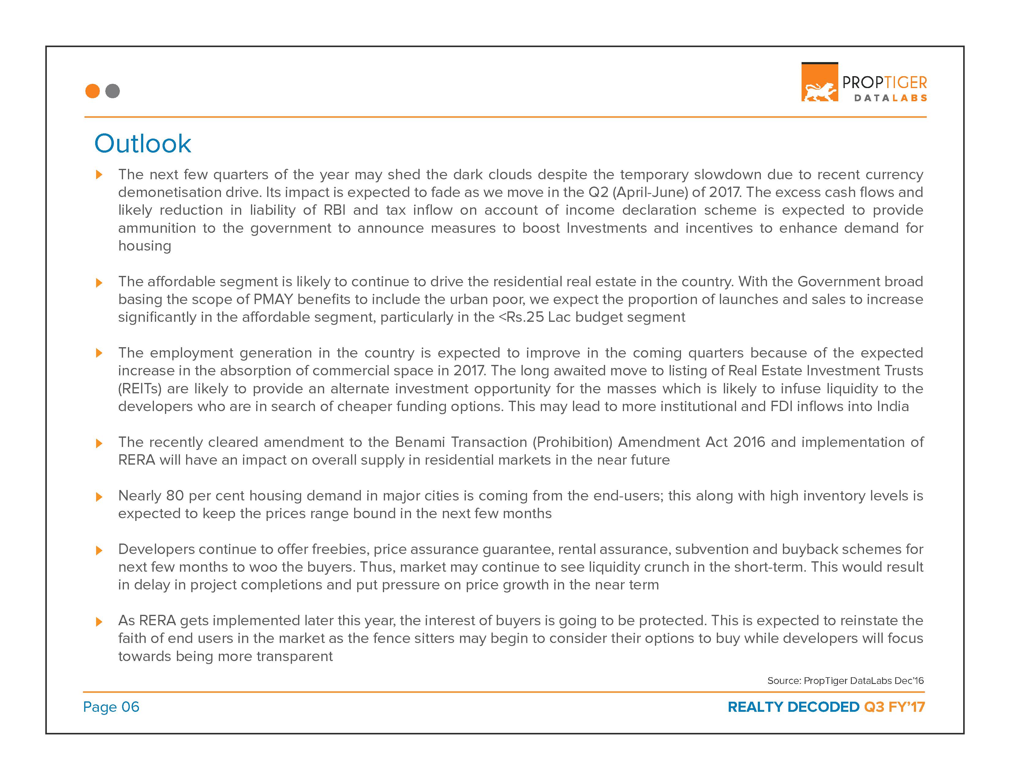 Realty Decoded: Q3 FY’17 Page 7