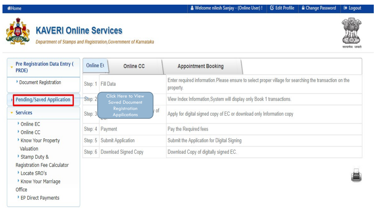 StepByStep Guide To Register Property Online In Karnataka