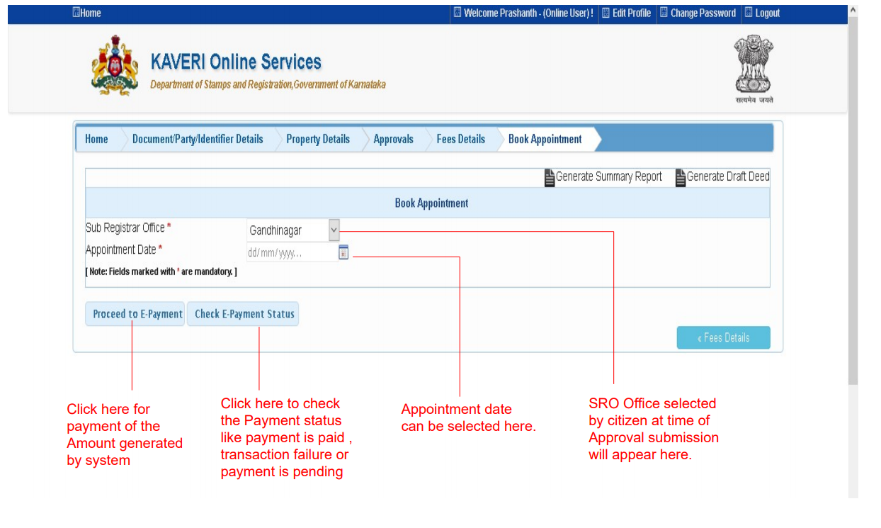 StepByStep Guide To Register Property Online In Karnataka