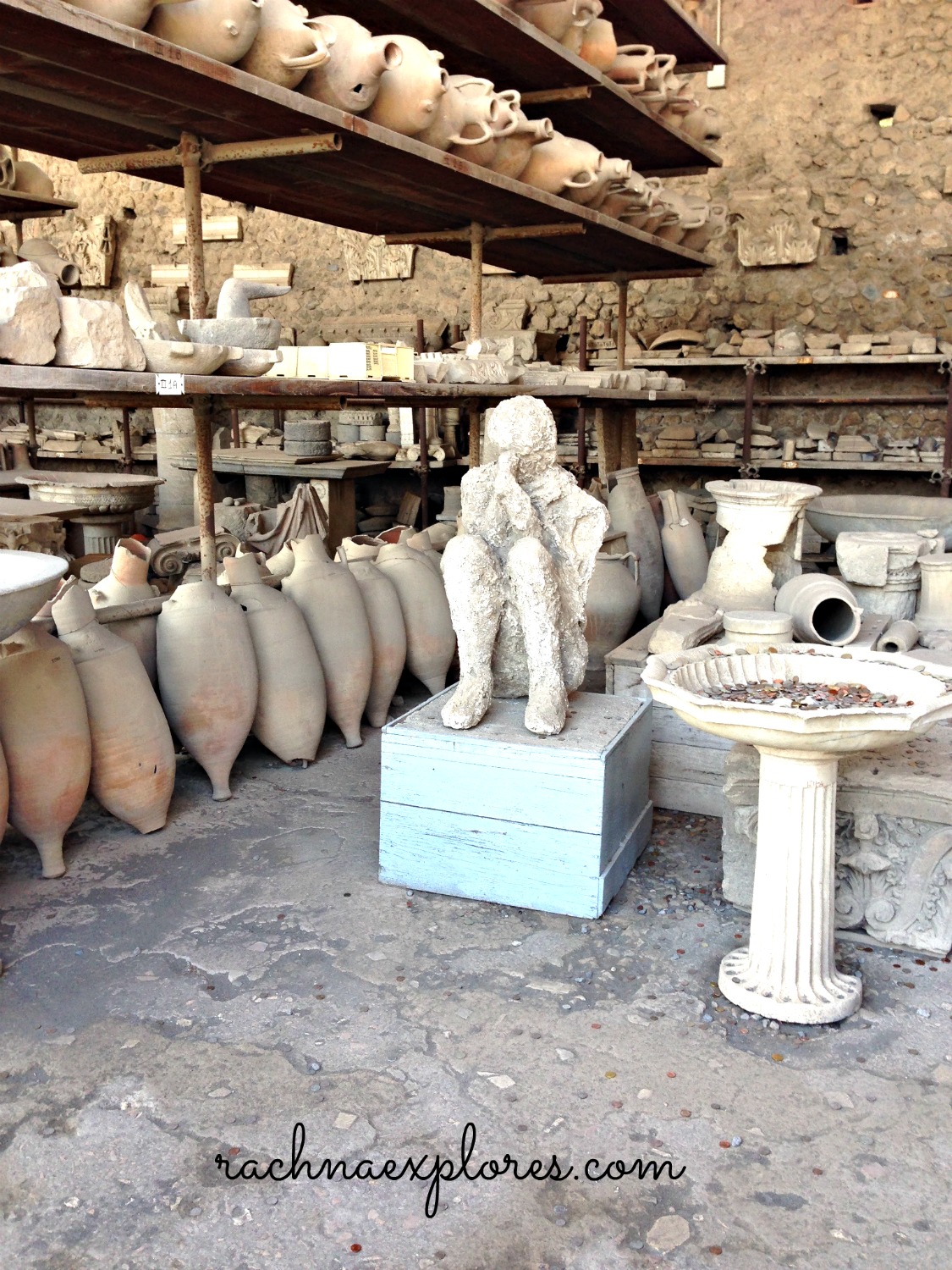 Articles of daily use as excavated