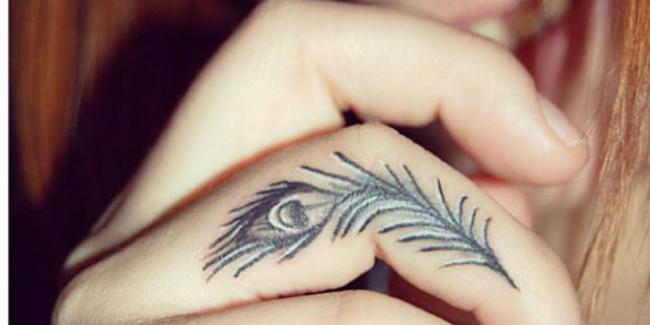 image of 28 ลายสักนิ้วมือ สวยเก๋เพื่อ "นิ้ว" ของสาวๆโดยเฉพาะ!!