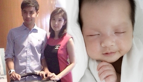 image of พ่อลูกอ่อน ออย ธนา ขยันอัพเดตรูป"น้องรีนา" ลงIG