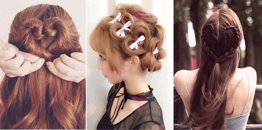 image of 30 ไอเดีย ทำผมรูป 'หัวใจ' สวยหวาน...น่ารักน่าเลิฟ ^o^