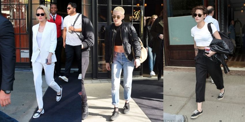 image of 30 สไตล์แฟชั่น 'Kristen Stewart' สาวชิคสุดเท่ กับสตรีทลุคแบบบอยๆ