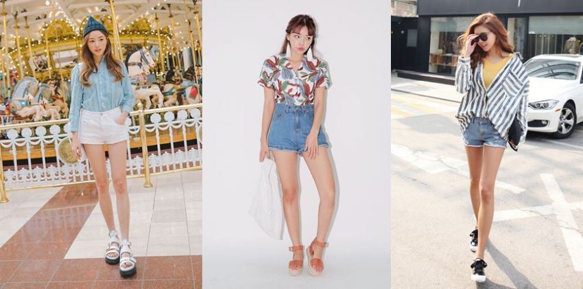 image of 30 แฟชั่น เสื้อเชิ้ต+เกงขาสั้น น่ารักชิลๆ ได้ทุกวัน ไม่มีร้อน!