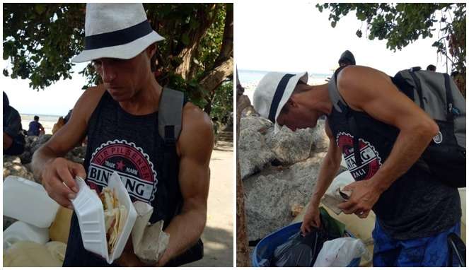 Cerita Bule Asal Bulgaria Yang Mengais Sampah di Bali
