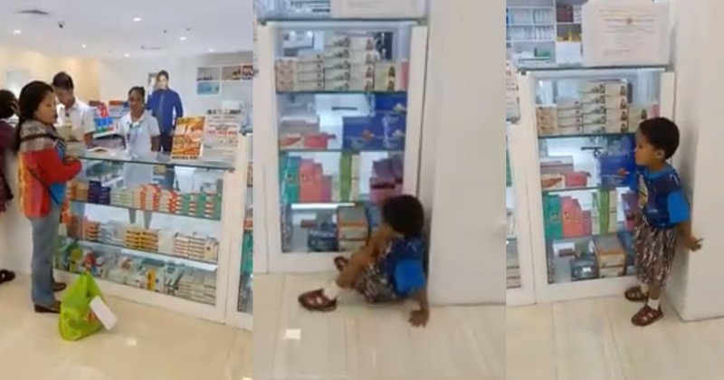Bocah Ini Menangis Minta dibelikan Kondom kepada Ibunya