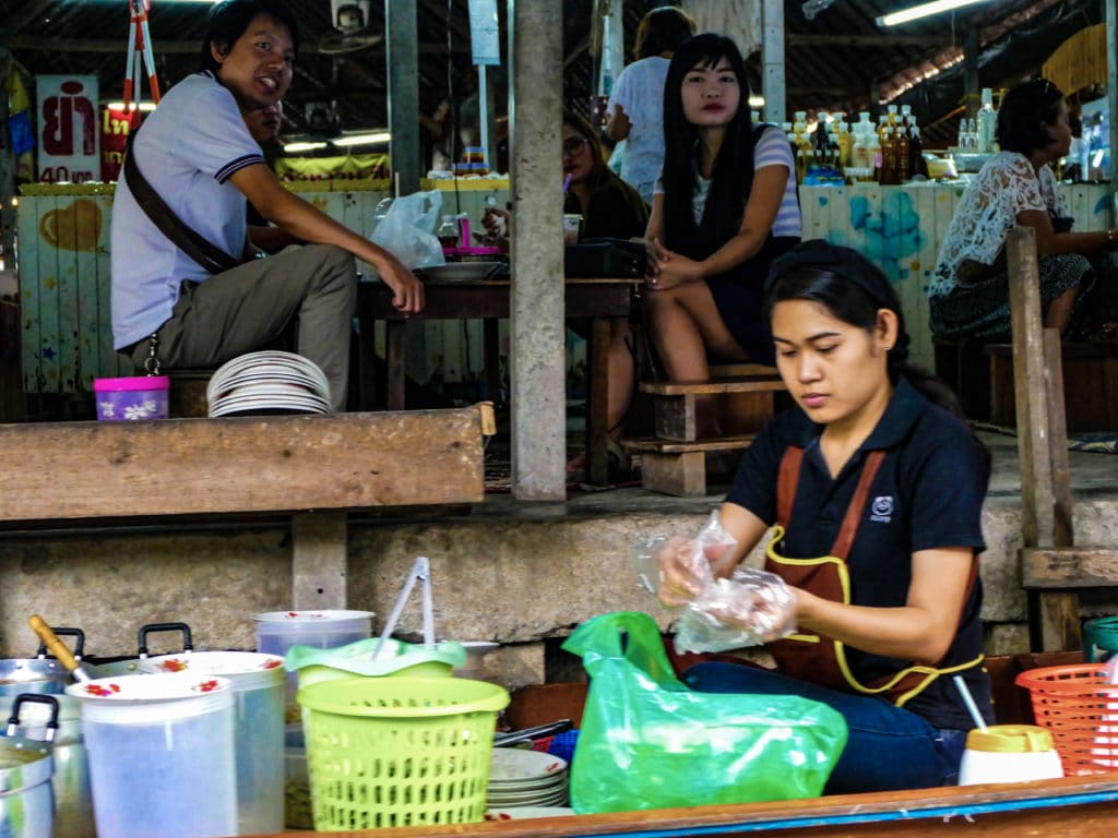 Taling Chan Floating Market