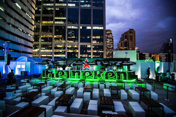 ลานเบียร์ Heineken ที่ Space 16 สุขุมวิท 16 ลานเบียร์ Heineken ที่ Space 16 สุขุมวิท 16