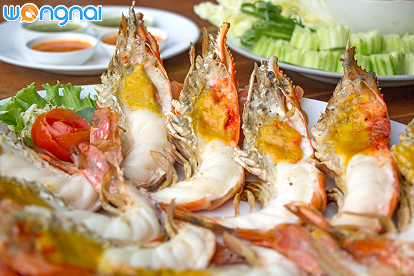 กุ้งเผา