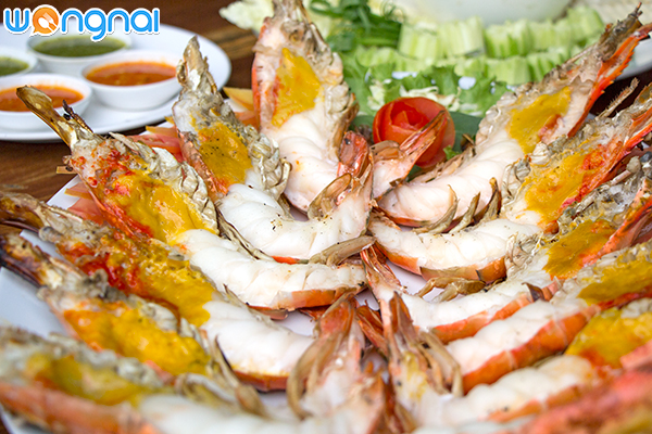 กุ้งเผา