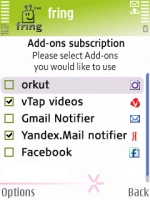 fring orkut support