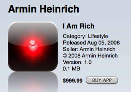 i am rich application from apple