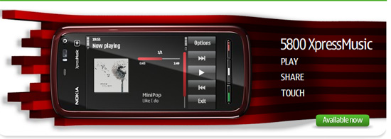 nokia 5800 Available in UAE
