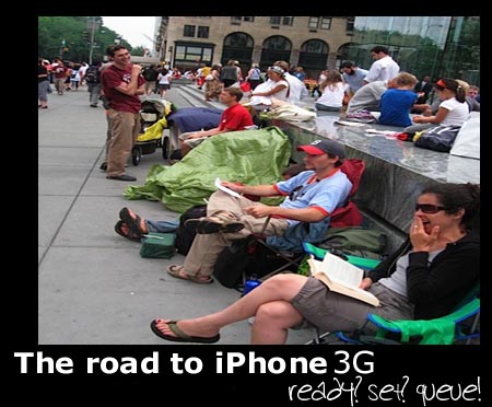 iphone 3g queue