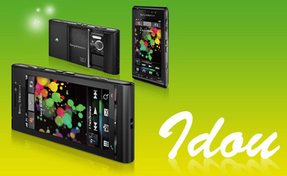 Sony IDOU 12 megapixel mobile phone Sony IDOU 12 megapixel mobile phone