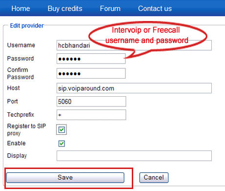 Make VOIP calls via Google Talk