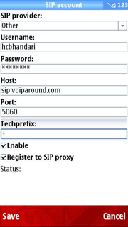 Make VOIP calls from Talkonaut
