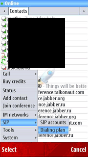 Make VOIP calls from Talkonaut
