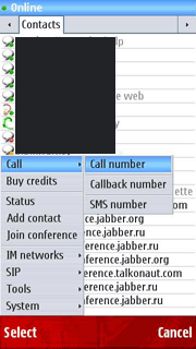 Make VOIP calls from Talkonaut