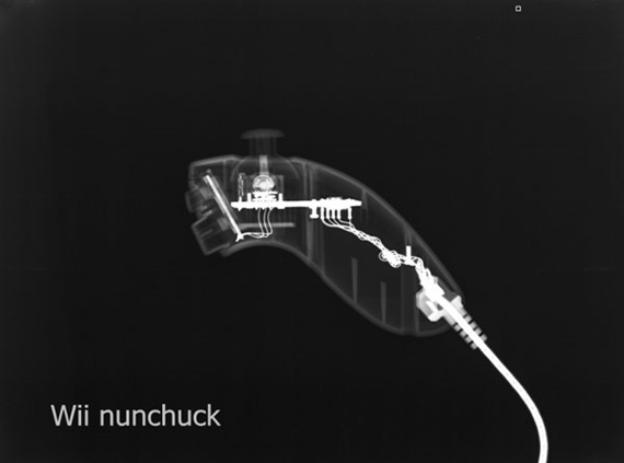 Xray scanned Wii