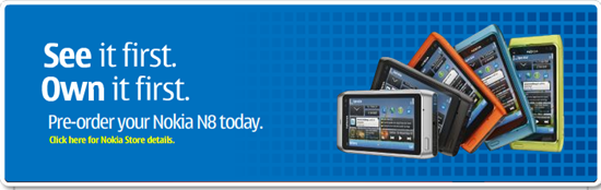 Nokia N8 preorder in UAE