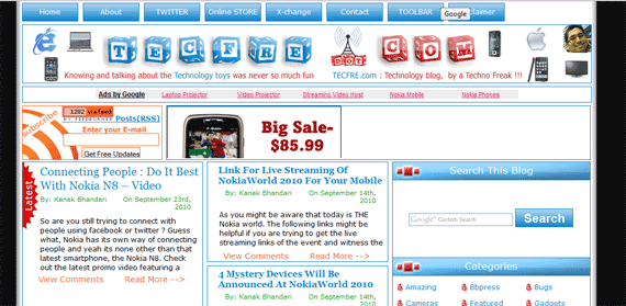 Old Tecfre.com Old Tecfre.com