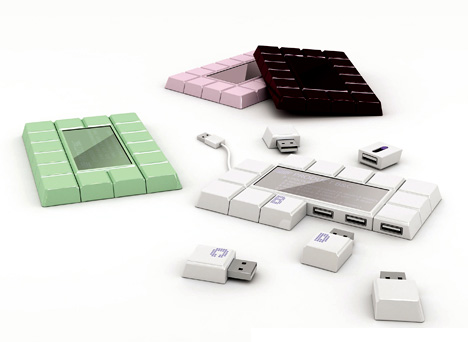 chocolate portable hard disk drive