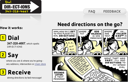 three steps to find out a direction