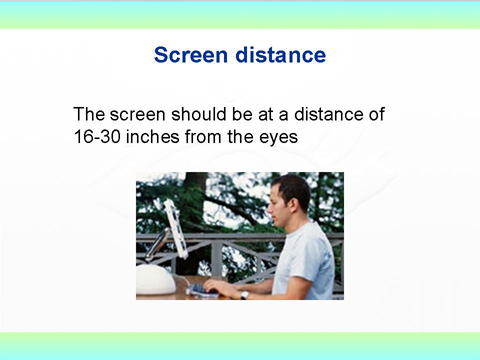 Computer vision syndrome ( CVS )