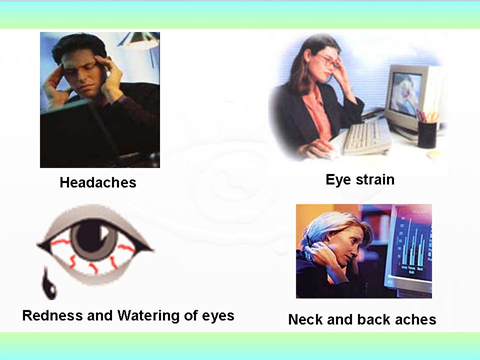 Computer vision syndrome ( CVS )