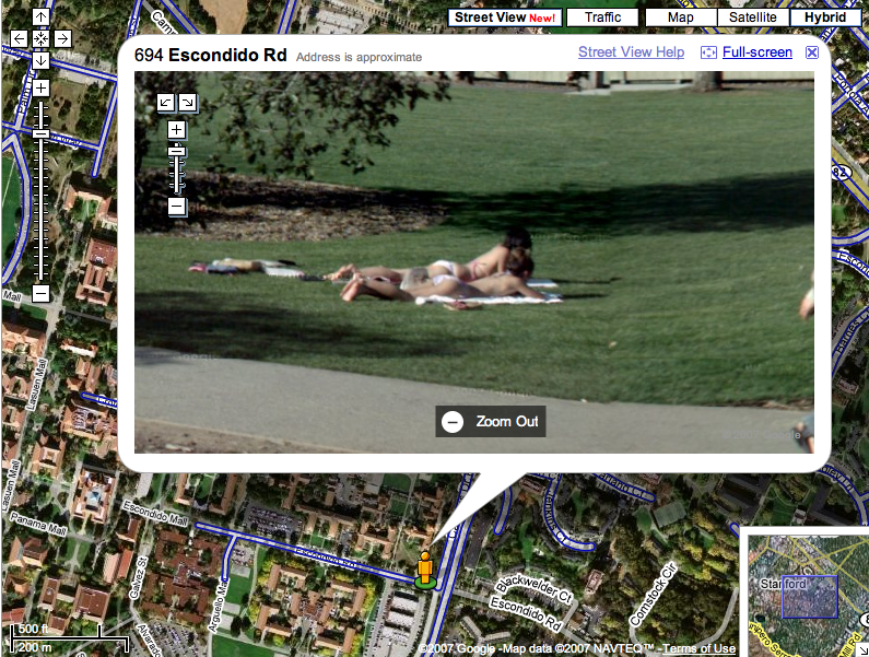 google steet map
