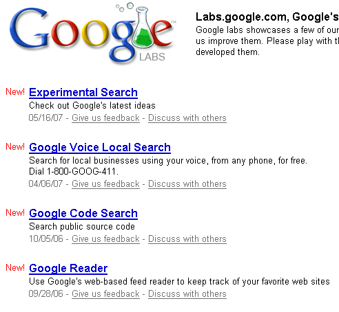google labs website google labs website